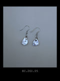 "The Éclat" | Petal Shape Baroque Pearl Drop Earrings (No. EC.26I.05)