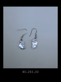 "The Éclat" | Petal Shape Baroque Pearl Drop Earrings (No. EC.260816.07)