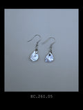 "The Éclat" | Petal Shape Baroque Pearl Drop Earrings (No. EC.260816.03)