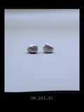 "The Ore" | Silver Grey Baroque Pearl (No. OR.260816.01)